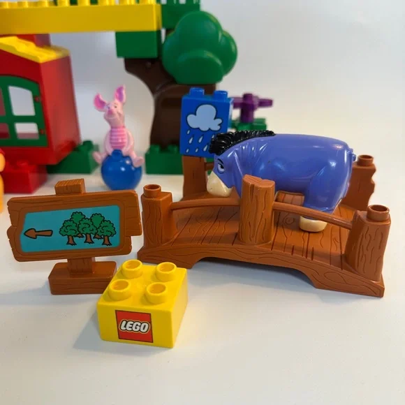 VTG LEGO 2987 - Duplo: Winnie The Pooh - The Hundred Acre Wood - 1999 - NO BOX‎